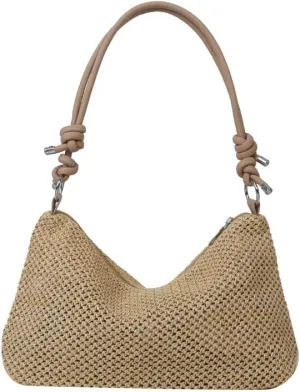 2025 new Straw Clutch Bag Cute Summer Beach Bags For Women Rattan Purses Straw Handbags Small Bucket Bag Travel Crossbody