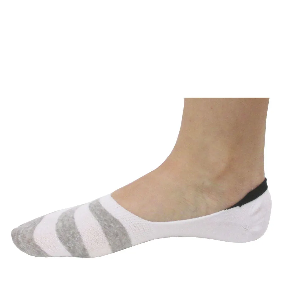 6 Pairs Women Invisible No Show Nonslip Loafer Boat Liner Cotton Socks Lot 10-13