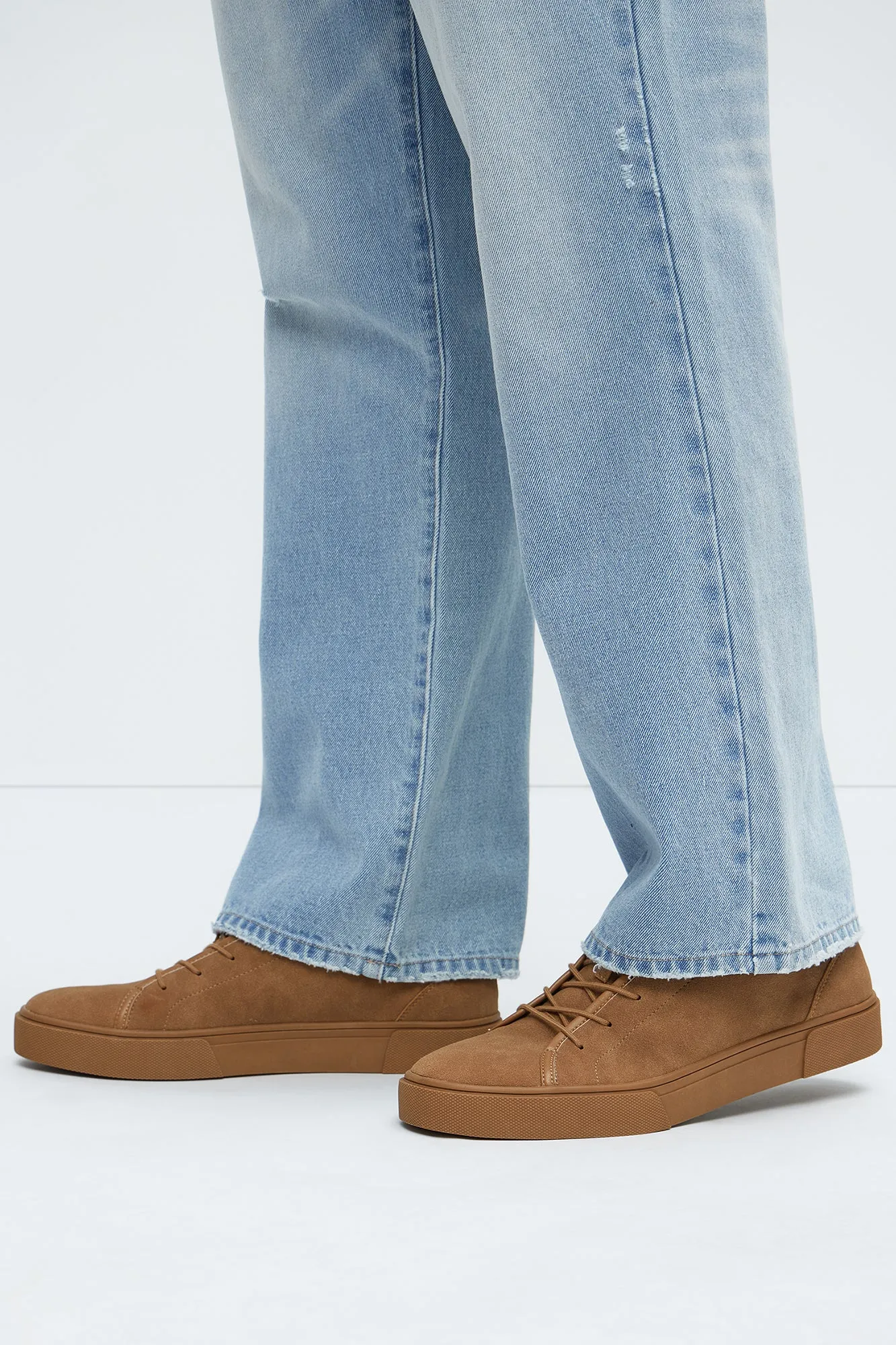 Atlas Textured Sneaker - Tan