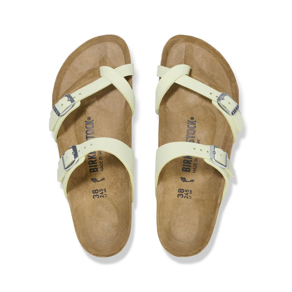 BIRKENSTOCK MAYARI FADED LIME - WOMENS