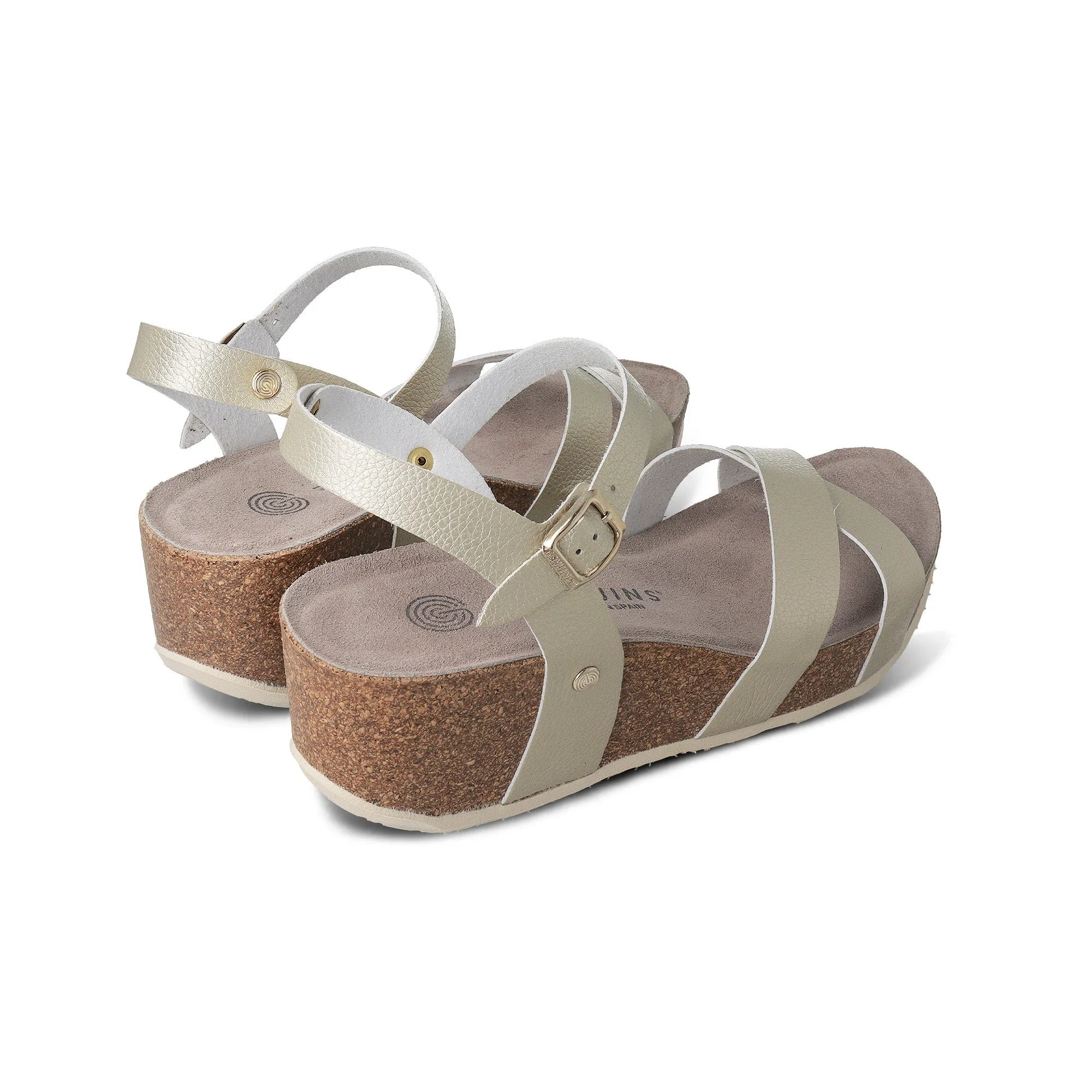 Camille Platinum Sandals
