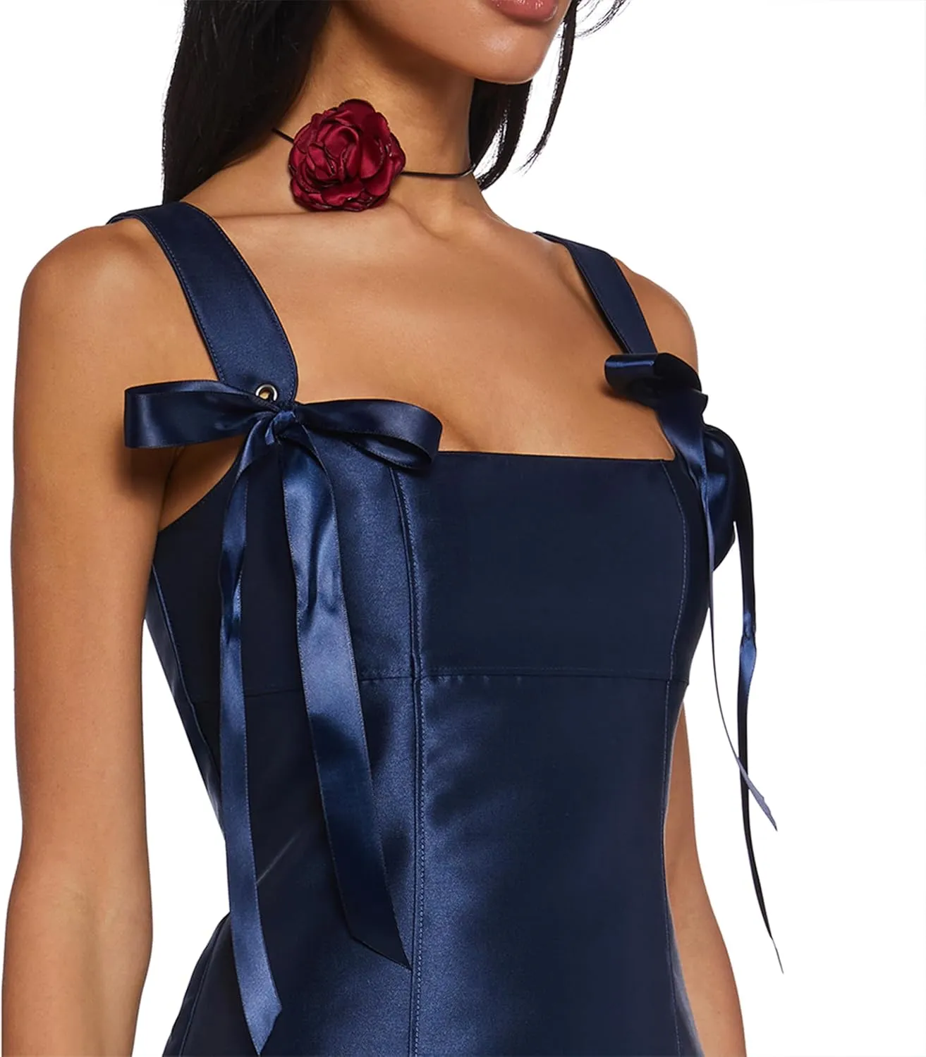 Dolls Kill Pixie Stardust Mini Dress by Current Mood - Taffeta Dress with Fit and Flare Silhouette