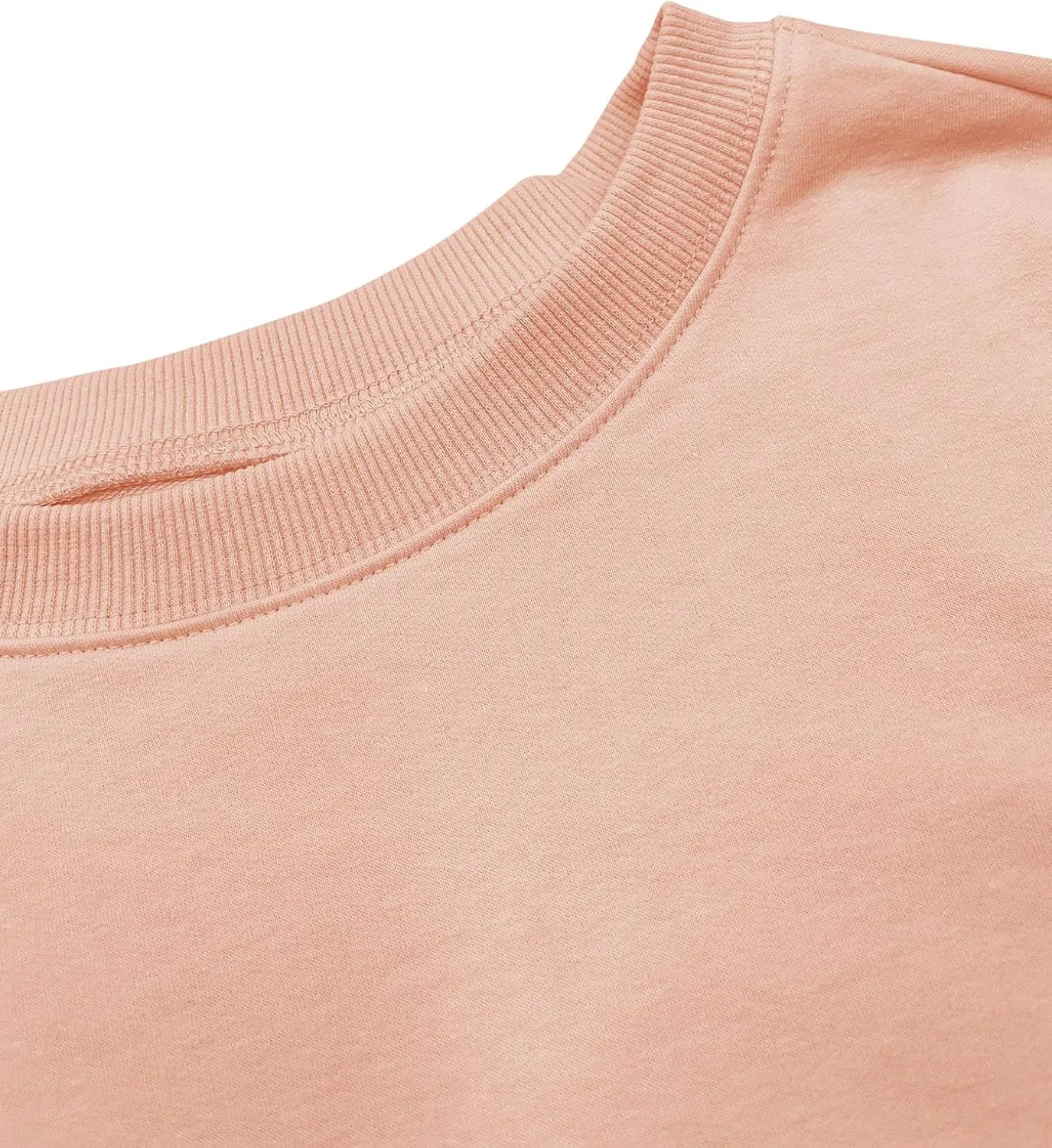 Fanway&EC Women's Long Sleeve Sweatshirt Casual Crewneck Oversized Pullover Hoodies Fall Tops