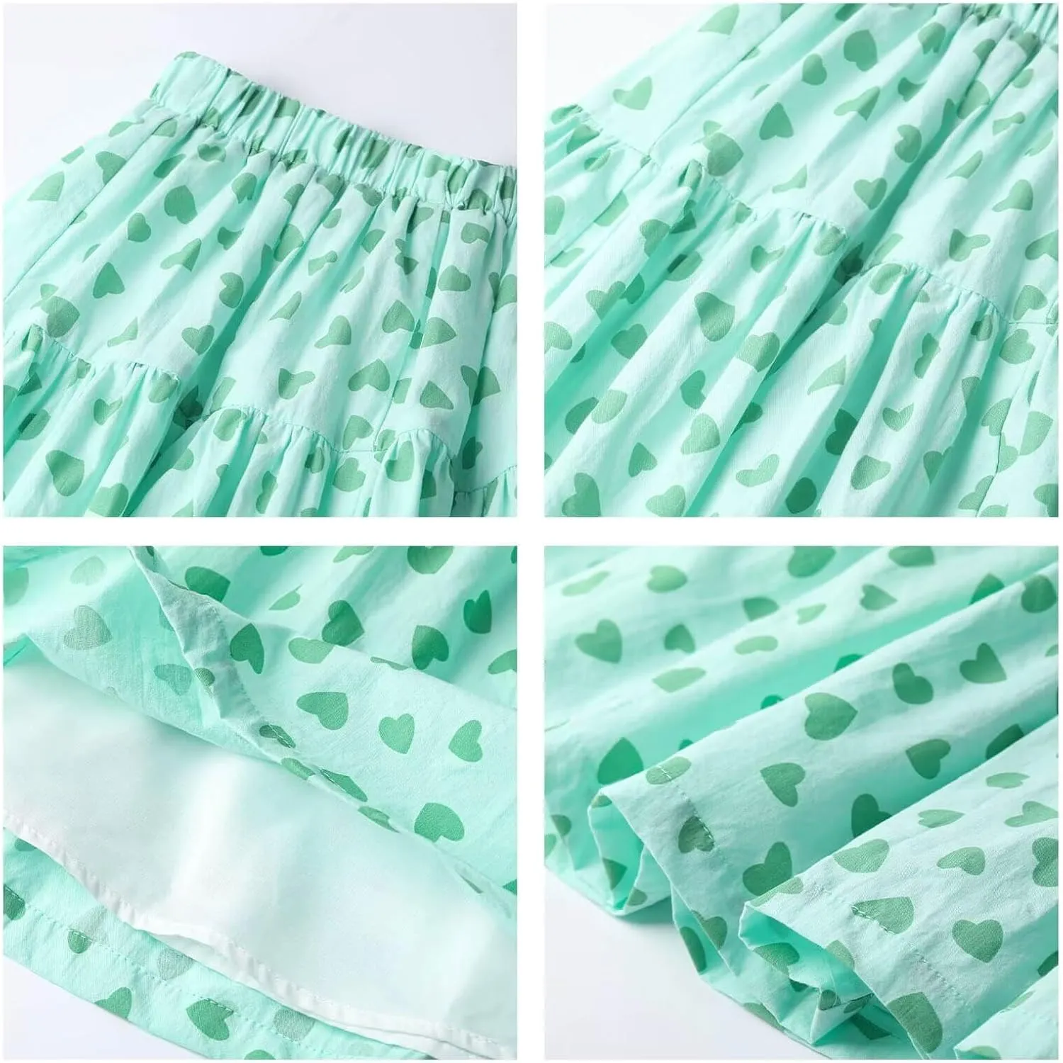 Floral Long Skirt for Girls Toddler & Kids & Teens II Girl's A-Line Maxi Skirts