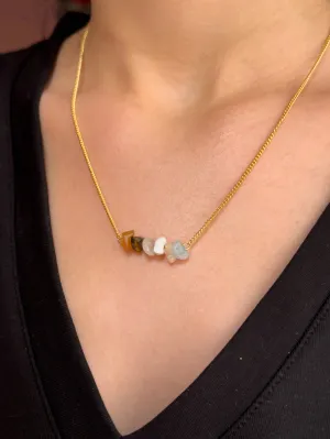 Gemini Zodiac Bar Necklace