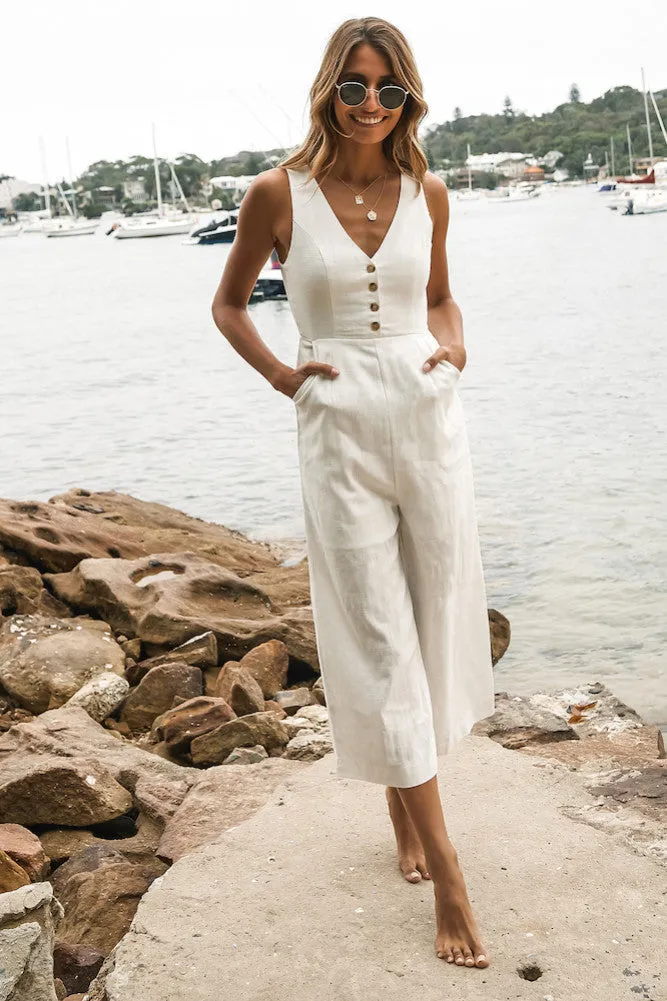 Ono Jumpsuit White