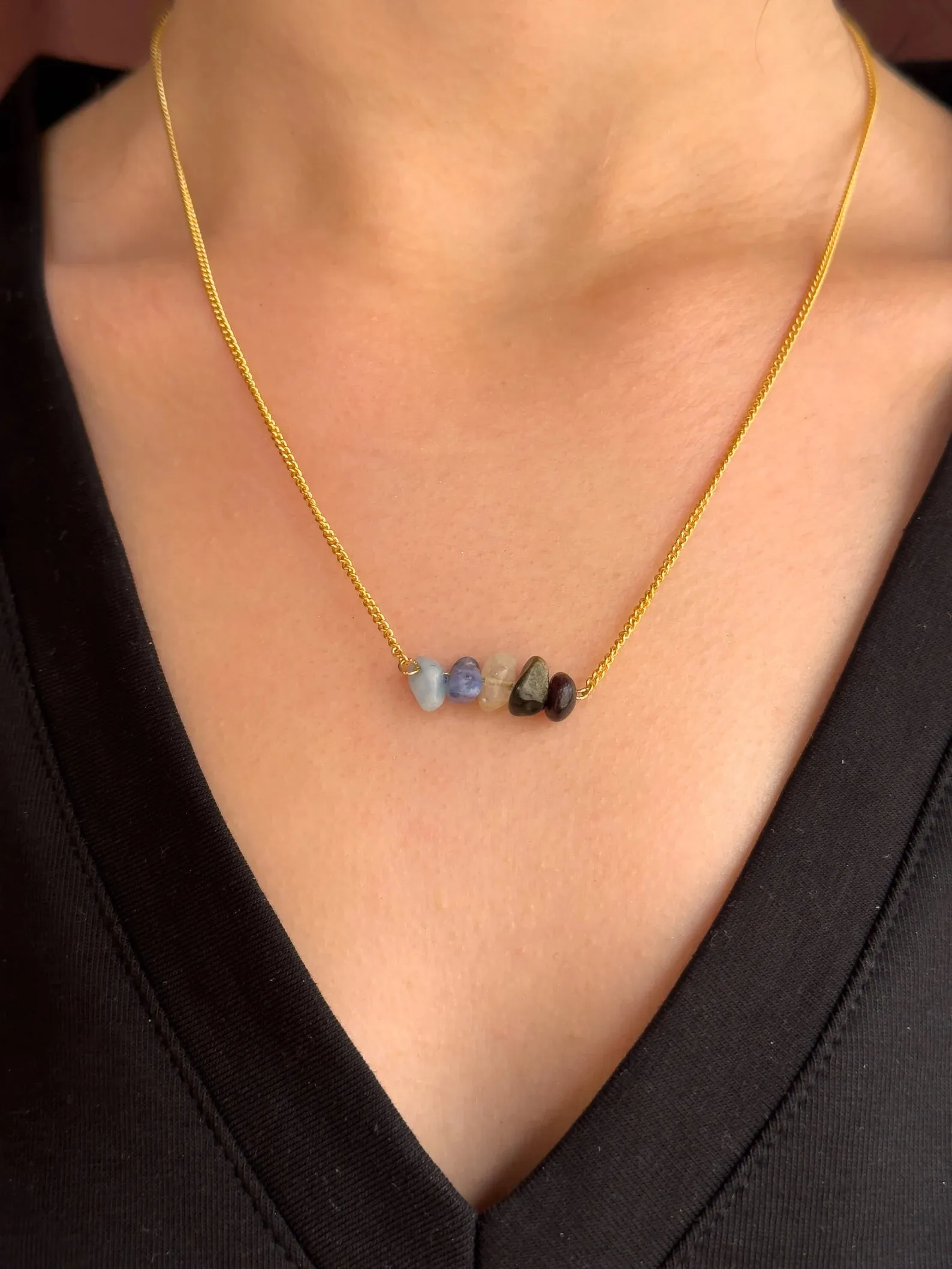 Scorpio Zodiac Bar Necklace