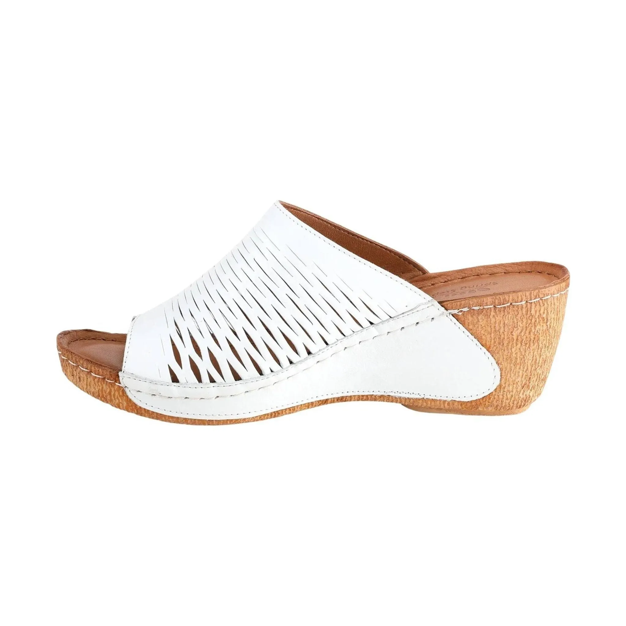 Spring Step Women's Cunacena Sandal - White