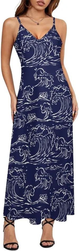 TAIZIYEAH Women's Summer Jamaica Flag Sundress Beach Camisole Dress