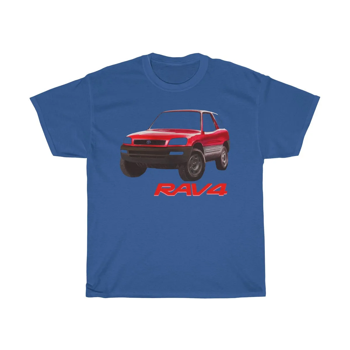 Toyota Rav4 XA10 Pre Facelift Tshirt by Reefmonkey Gifts for Car Guys