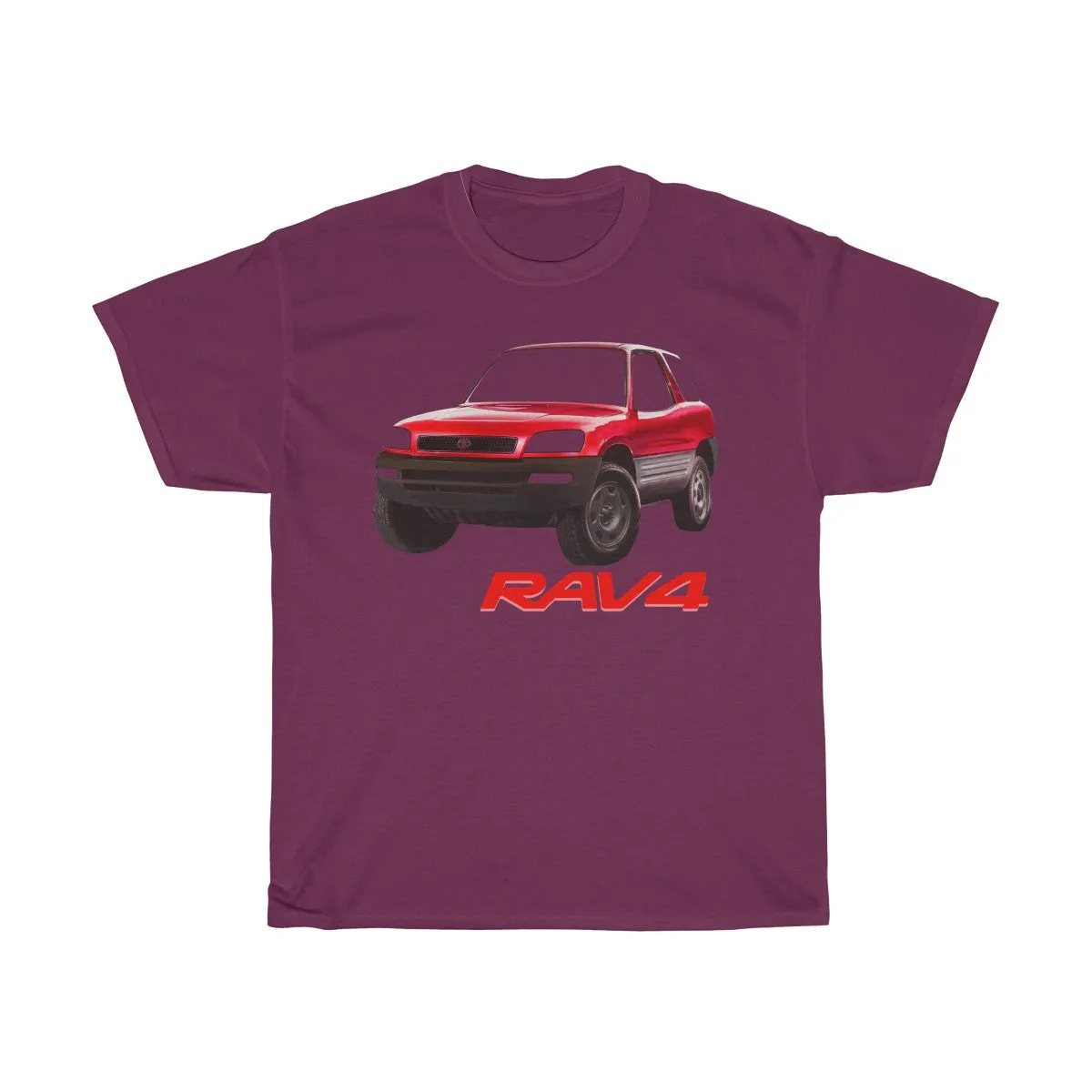 Toyota Rav4 XA10 Pre Facelift Tshirt by Reefmonkey Gifts for Car Guys