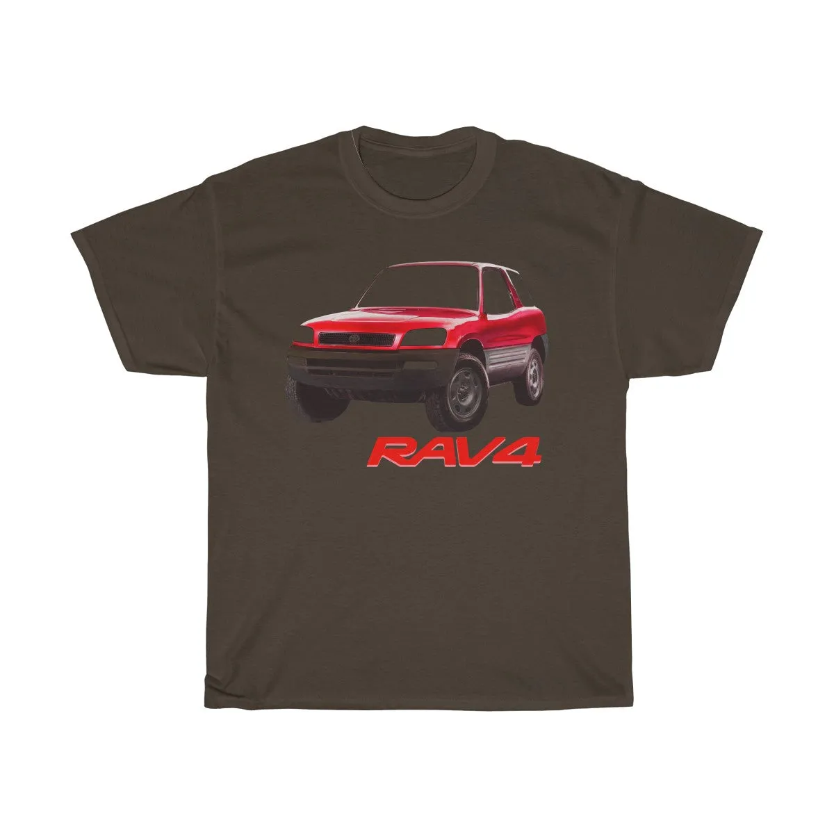 Toyota Rav4 XA10 Pre Facelift Tshirt by Reefmonkey Gifts for Car Guys