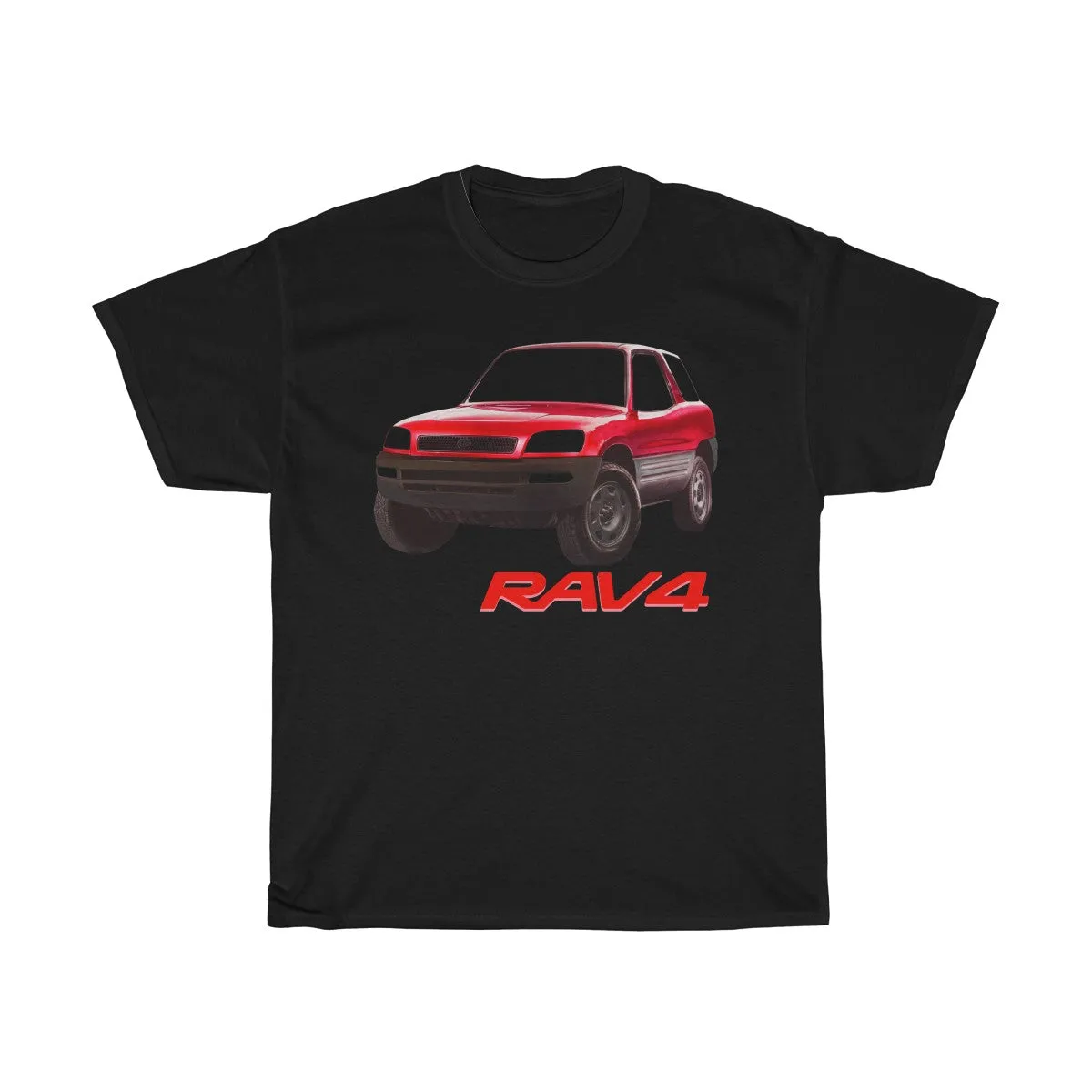 Toyota Rav4 XA10 Pre Facelift Tshirt by Reefmonkey Gifts for Car Guys
