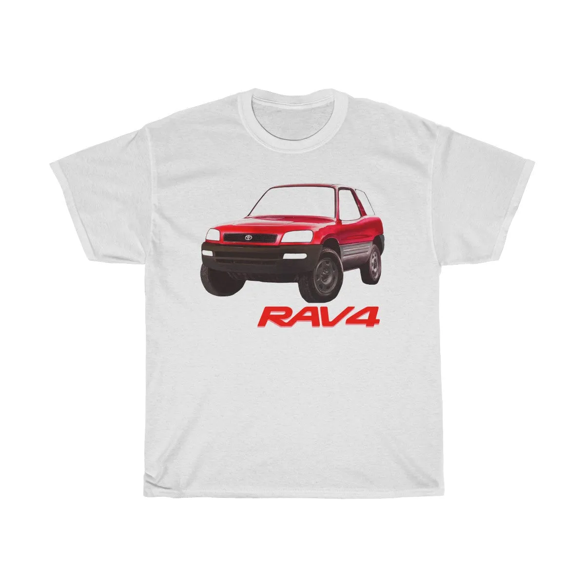 Toyota Rav4 XA10 Pre Facelift Tshirt by Reefmonkey Gifts for Car Guys