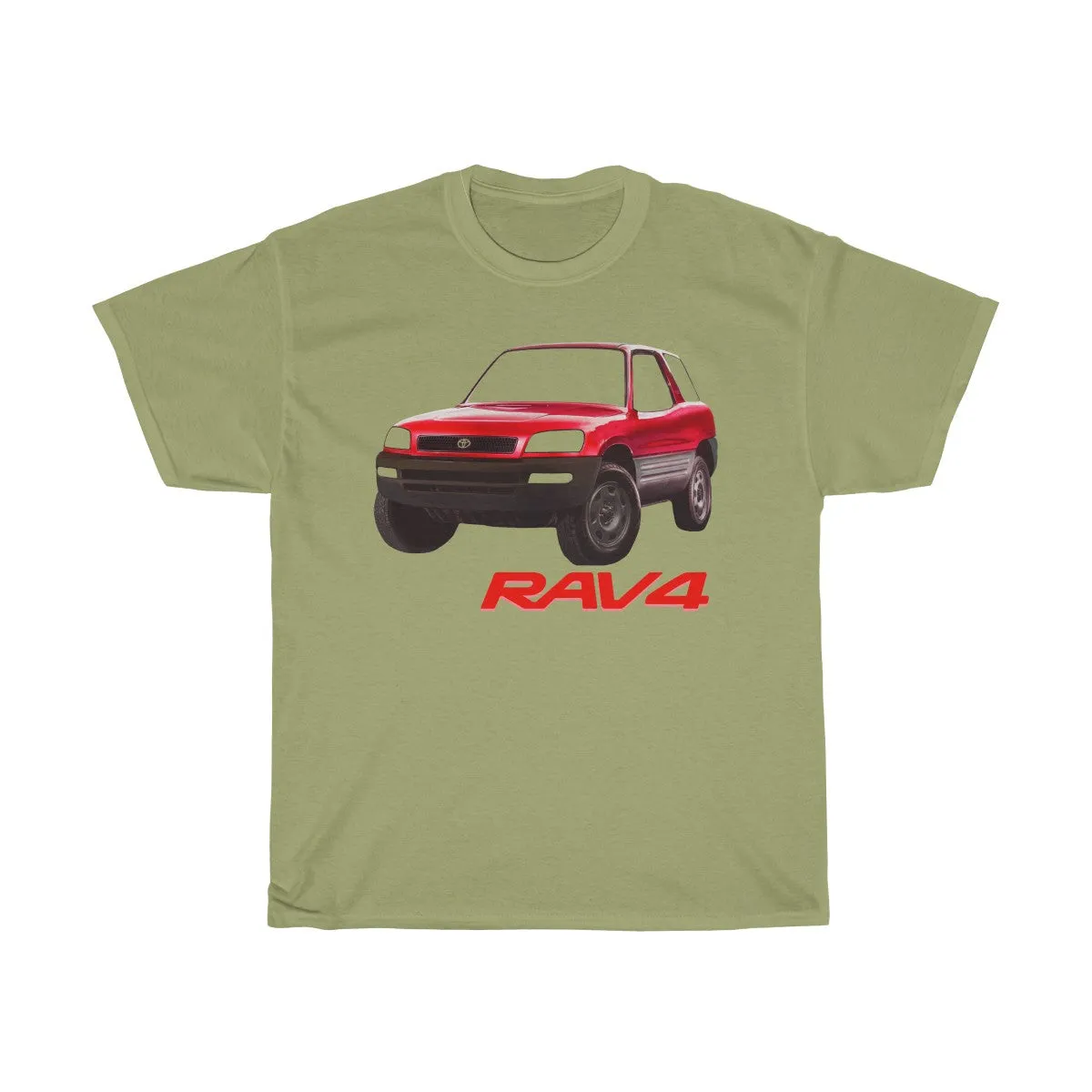 Toyota Rav4 XA10 Pre Facelift Tshirt by Reefmonkey Gifts for Car Guys