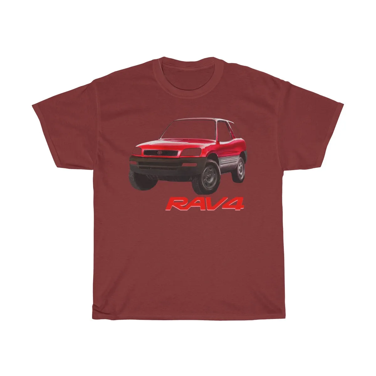 Toyota Rav4 XA10 Pre Facelift Tshirt by Reefmonkey Gifts for Car Guys