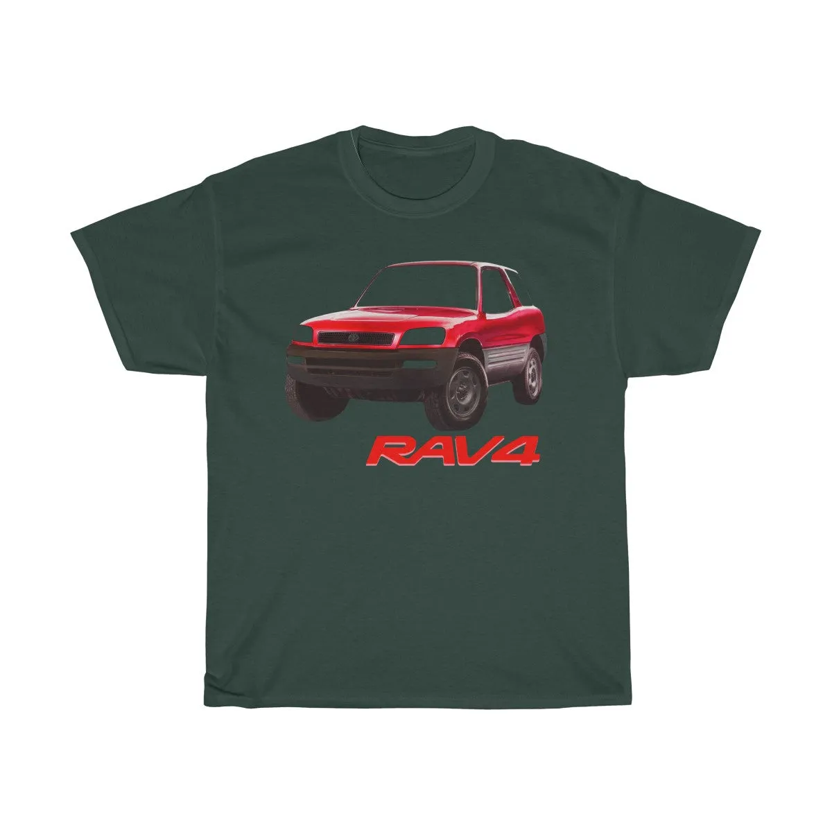 Toyota Rav4 XA10 Pre Facelift Tshirt by Reefmonkey Gifts for Car Guys