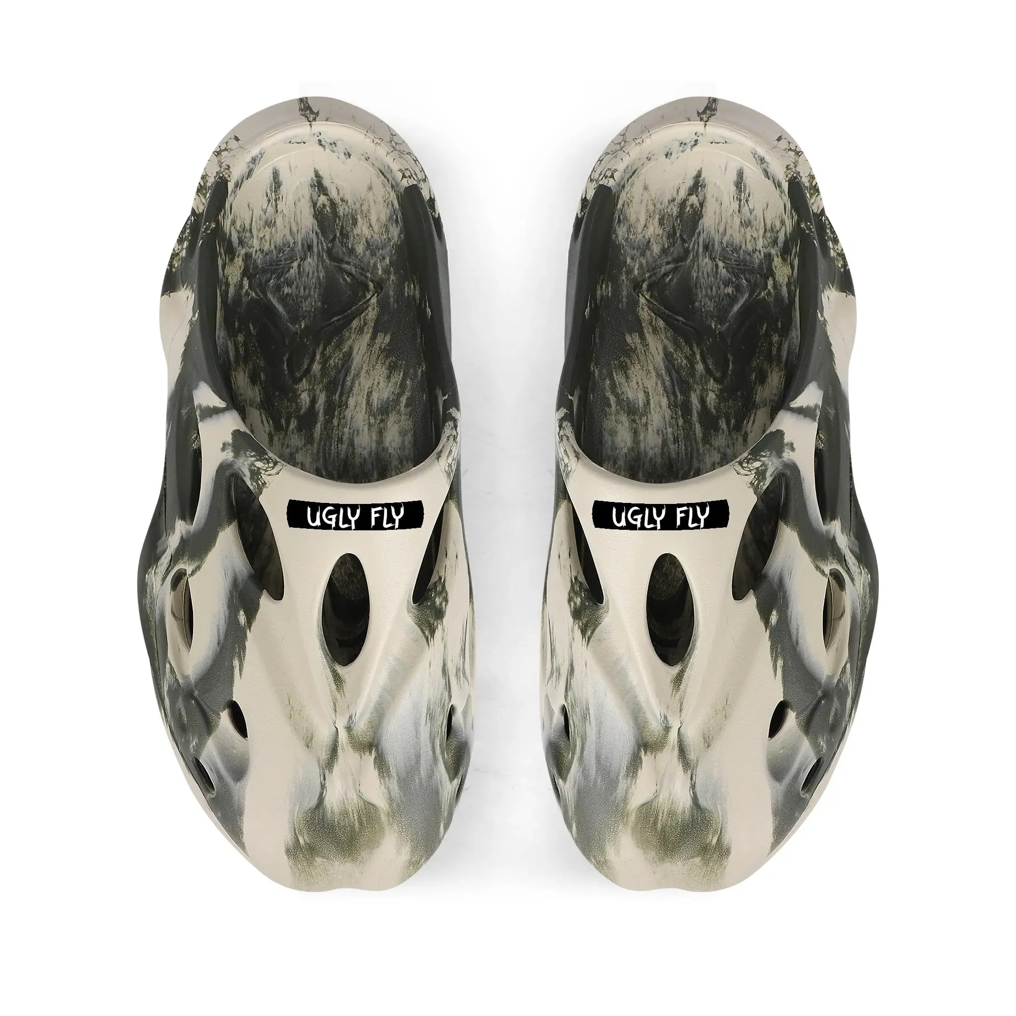 Ugly Fly Leisure EVA Two-tone Hollow Out Mens Clogs Sandals