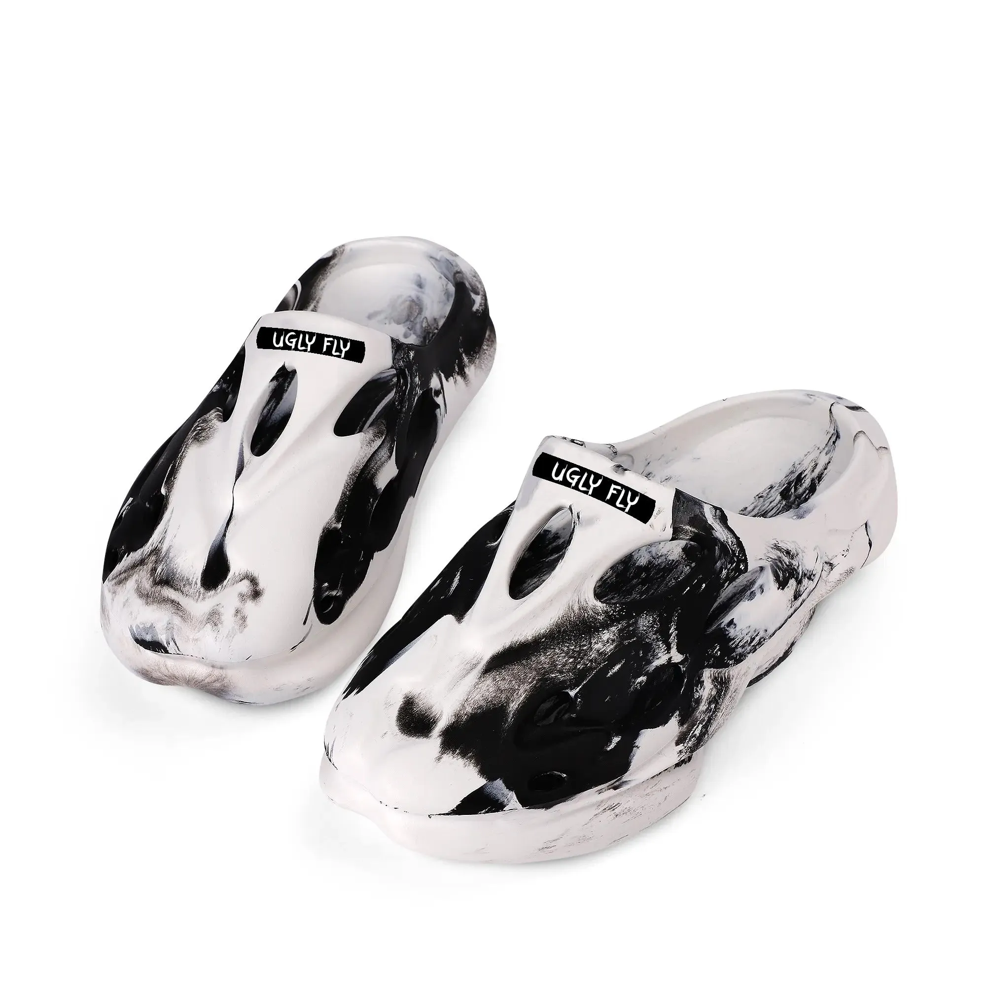 Ugly Fly Leisure EVA Two-tone Hollow Out Mens Clogs Sandals
