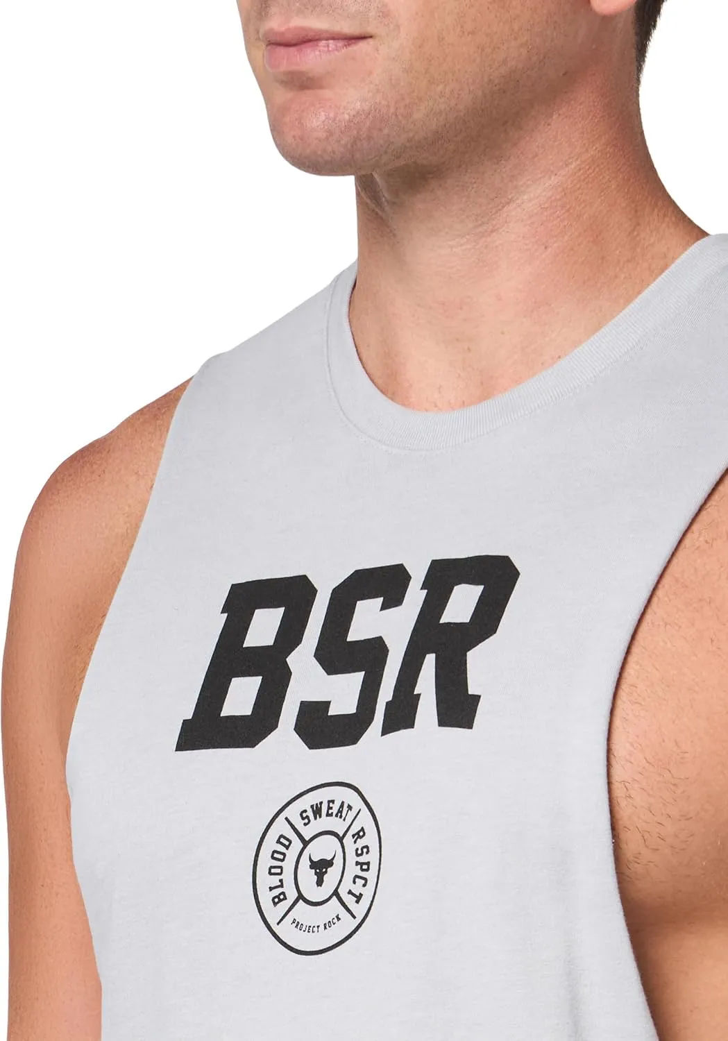Under Armour Men's Project Rock Blood Sweat Respect Tank