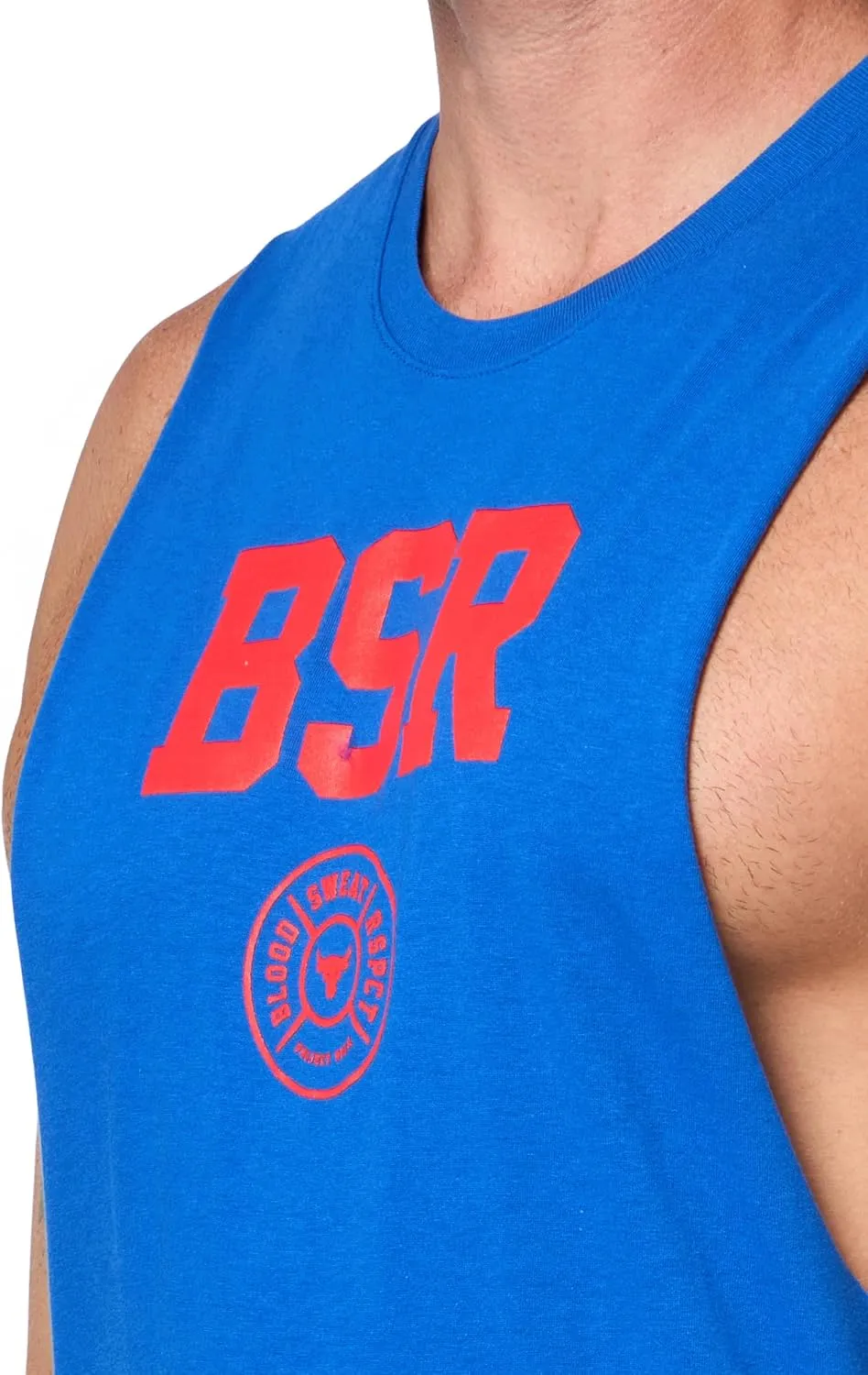 Under Armour Men's Project Rock Blood Sweat Respect Tank
