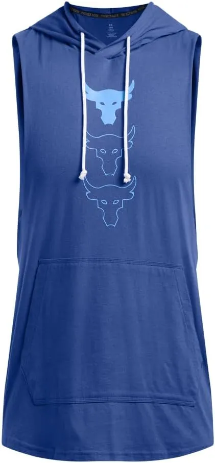 Under Armour Men's Project Rock Payoff Sleeveless Hoodie