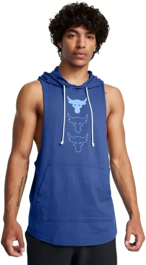 Under Armour Men's Project Rock Payoff Sleeveless Hoodie