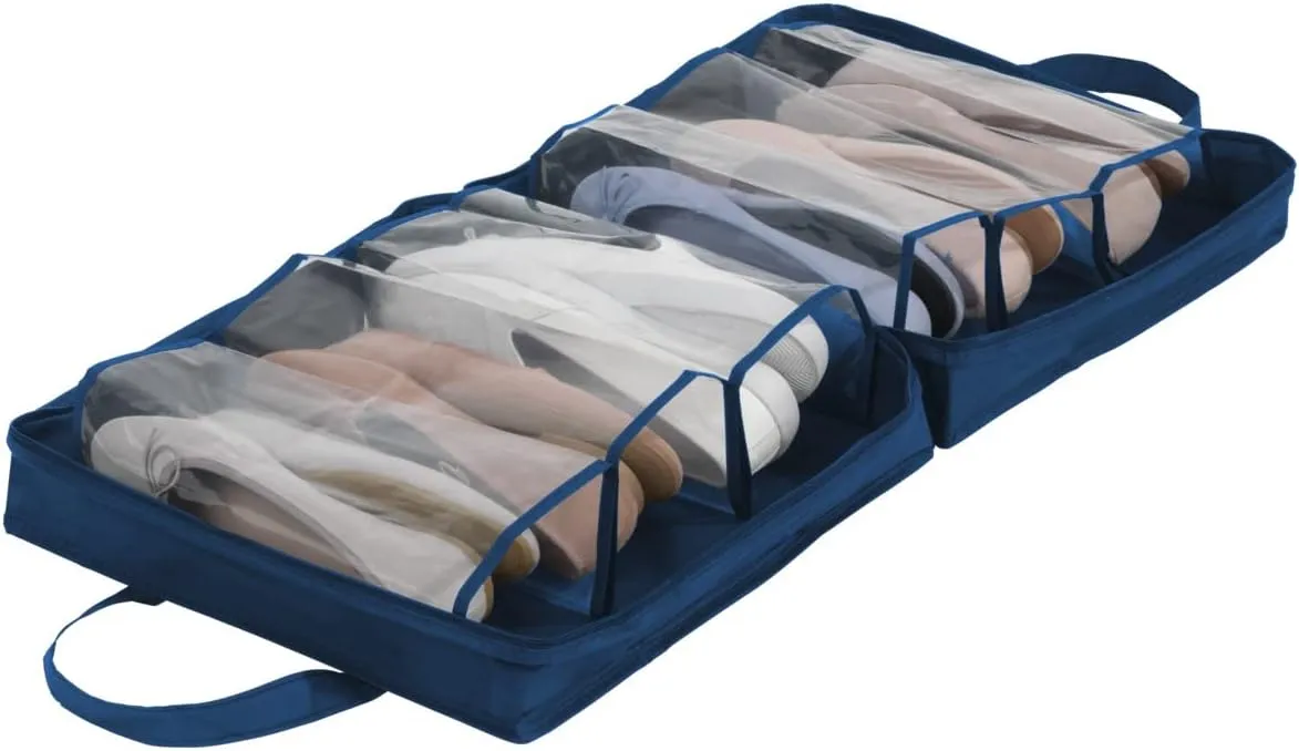 WENKO Garment Cover, 37 x 37 x 15, 5 cm, Blue